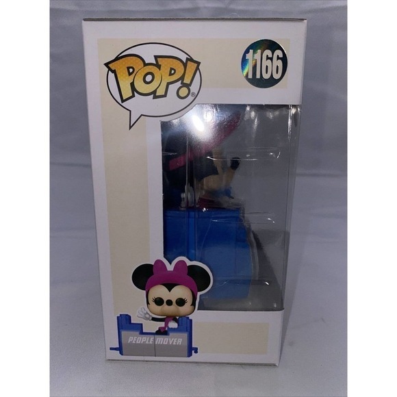 FUNKO Pop Walt Disney World 50 Minnie Mouse on the Peoplemover #1166 w/Protector - Picture 4 of 6